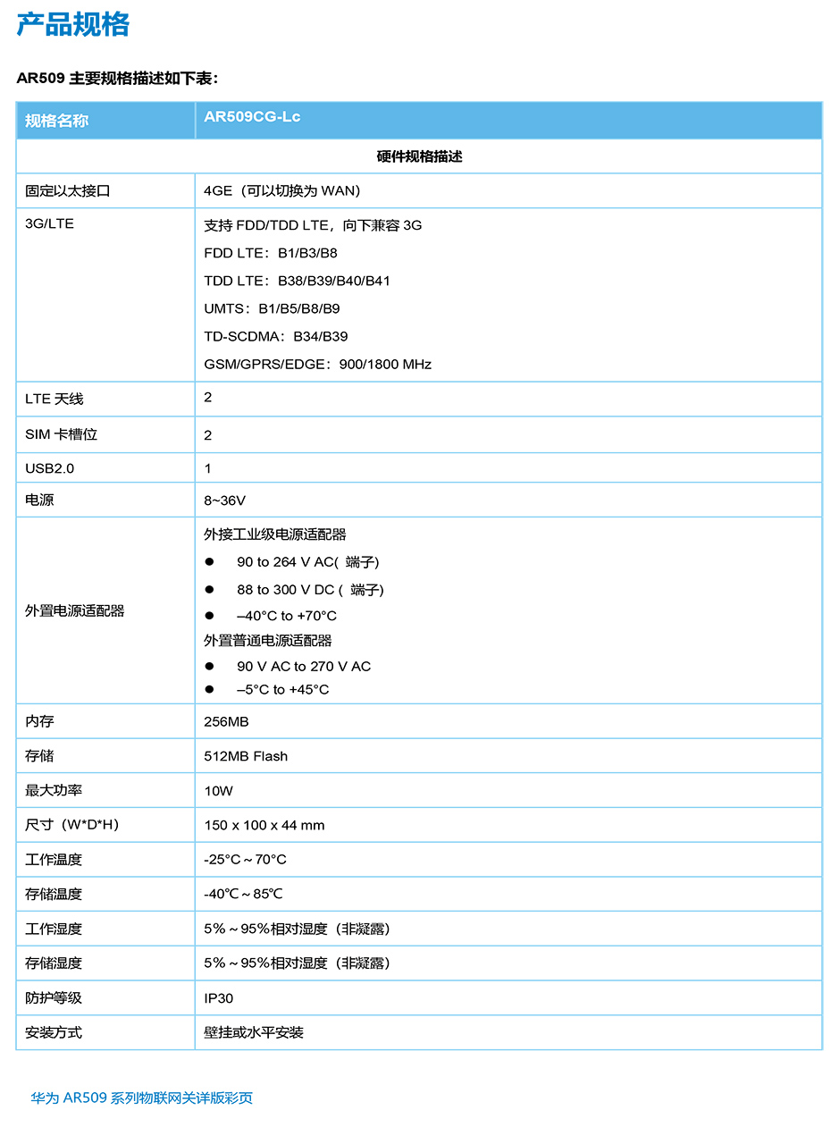 AR509系列物联网关